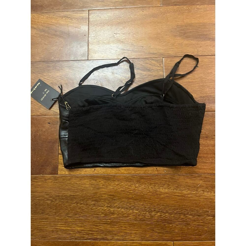 Japna black crop top size size small​ - Picture 5 of 5